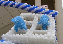 Гирлянды из шаров