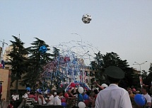 Выстрел серпантин 