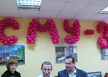 Надписи и фигуры из шаров