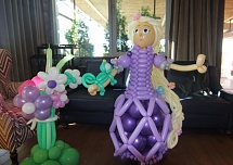 Надписи и фигуры из шаров